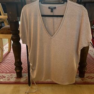 Express beige  flowy shirt